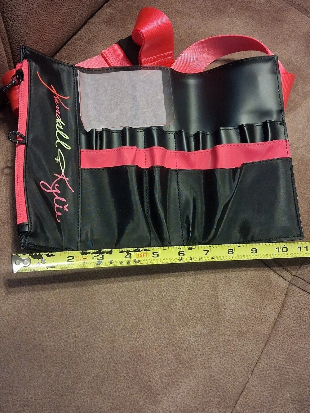 Kendall & Kylie Makeup Bag Brush Bag Fanny Pack Pink And Black